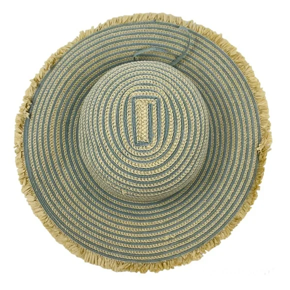 Scala | Accessories | Scala Straw Brimmed Sun Hat Stripped  display picture 3